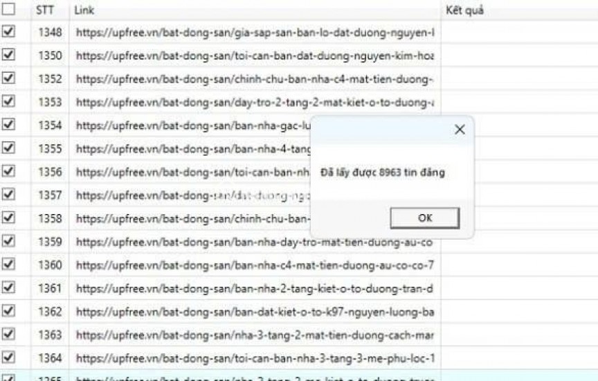 PHẦN MỀM ĐĂNG TIN BĐS VBDSP – TỰ ĐỘNG UP TIN LÊN TOP ALONHADAT